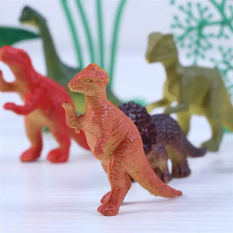 16 шт. милый динозавр кукла торт Топпер ремесла десерт настольный декор для