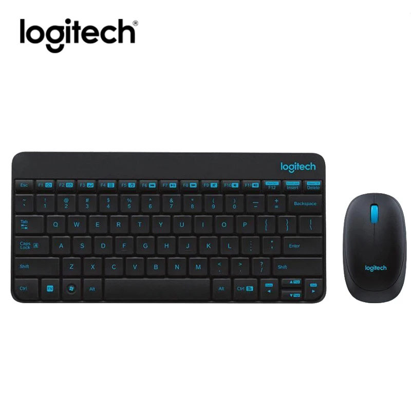 Logitech MK245 Nano клавиатура мышь комбо эргономичные клавиатуры и набор мини|Комплекты