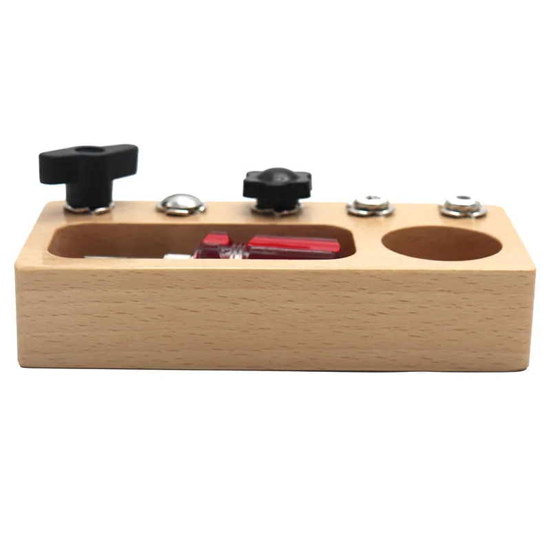 

Screw Driver Board Basic Life Skill Early Learning Teaching Aids Montessori Materials Development Educational Toys for Children