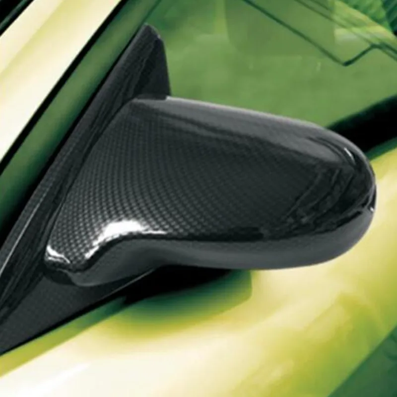 

A Pair Carbon Fiber Look Black Adjustable Car Side Rearview Mirror For Honda For Civic EG EK 1992-2000 4Dr Spoon Style