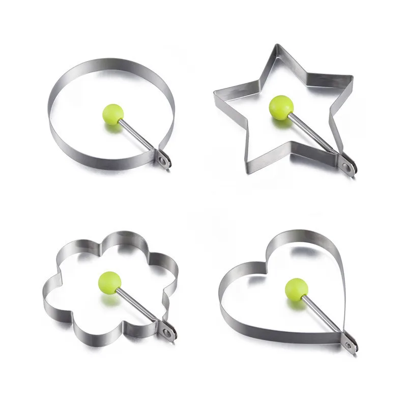 

1 Pcs Stainless Steel Fried Egg Pancake Shaper Omelette Mold Mould Frying Egg Cooking Tools Kitchen Accessories Gadget Rings