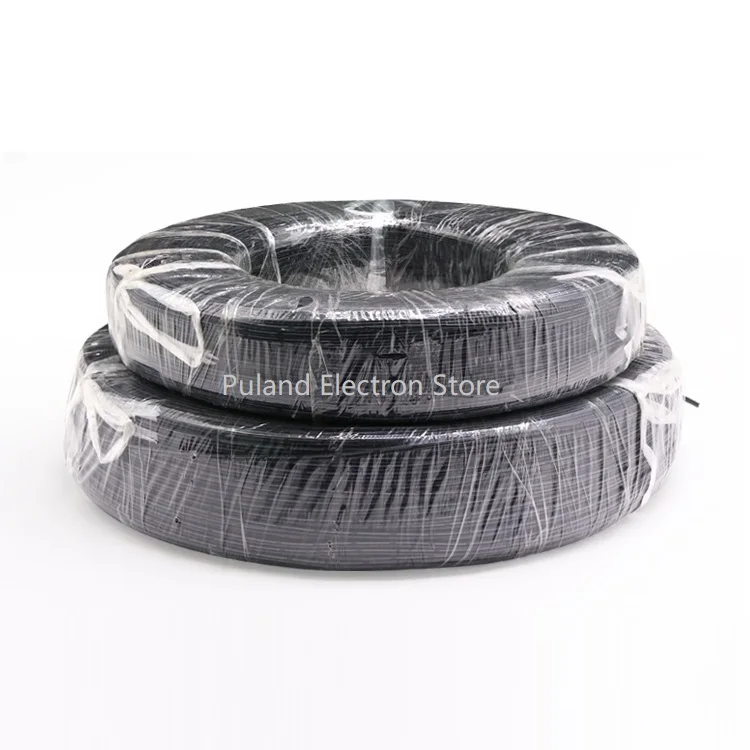UL2468 Black White 2pins PVC Wire 28AWG ~ 16AWG Insulated Double Core LED Lamp Copper Line Monitor Extend Power Cable | Обустройство