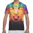 Psytrance Tab PL.UR Fractal Дизайнерская мужская футболка женская модная футболка с принтом для девочек топы для мальчиков футболки с короткими рукавами