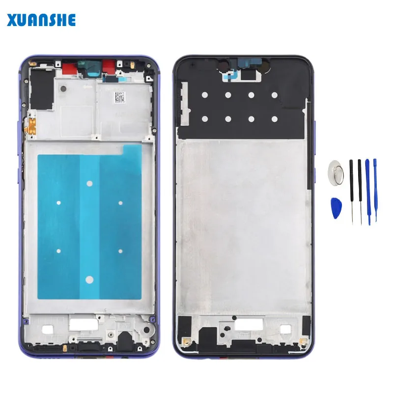 

Replacement 6.3" For Huawei Nova 3 Middle Frame Housing Front Bezel Frame With Side Keys PAR-LX1 INE-LX2 PAR-AL00