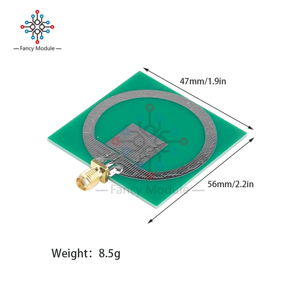 

UWB Ultra Wideband Antenna 2.4Ghz-10.5Ghz 10W (40dBm) Pulse PCB Antenna Module For DIY Self-Made Expreiment