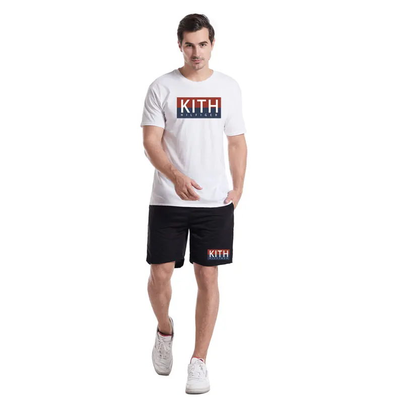 

Short-sleeved + Shorts Summer New Men's T-shirt Suit Men's Casual And Comfortable Sports Plus Size Men's Clothing