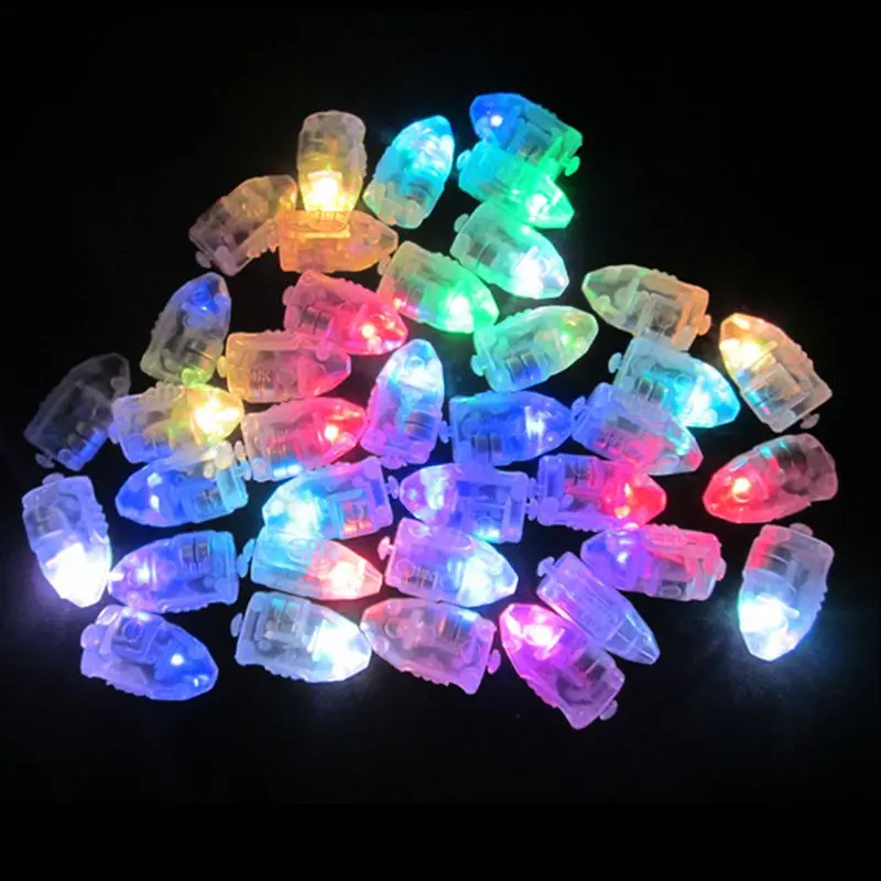 100 шт. светодиодные шариковые лампы огни для воздушных шаров сказочные луна