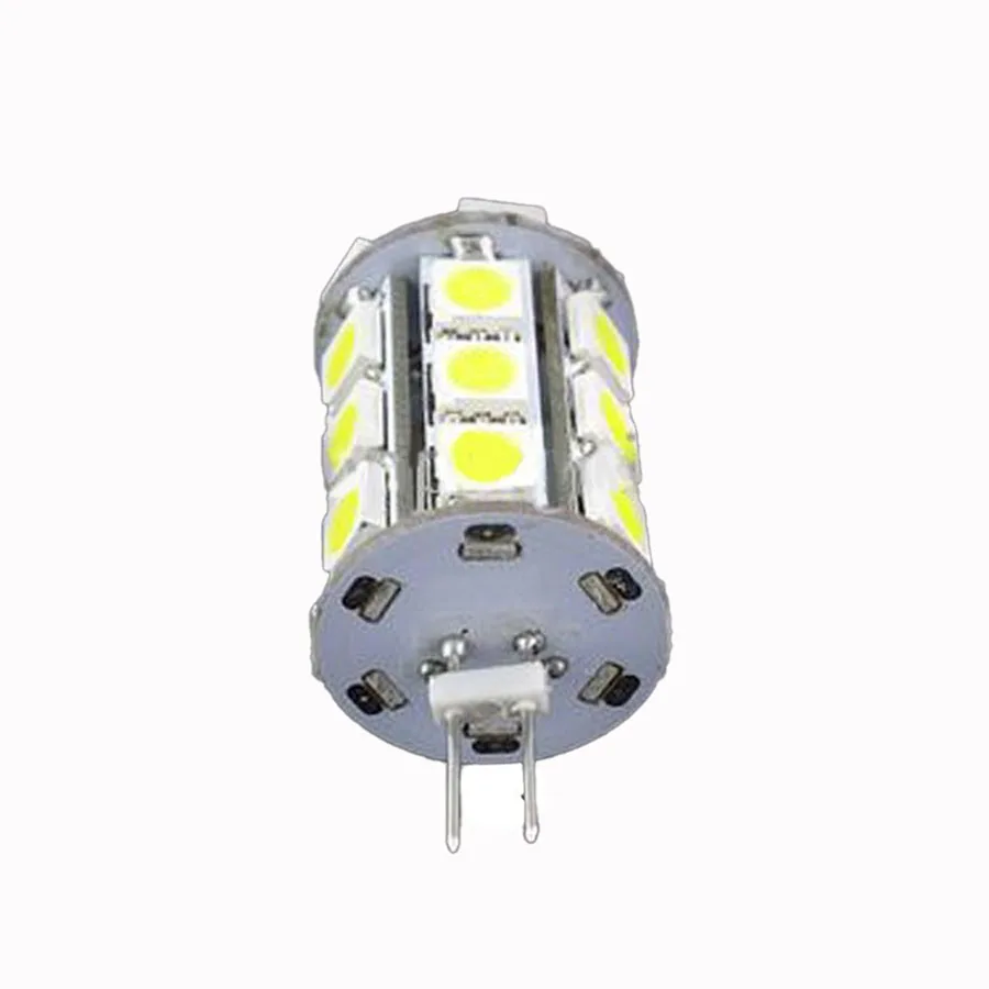 10 шт./лот 12 В 3 Вт 4 6 G4 5050 SMD Светодиодная галогенная лампа сменная 9/13/24 светодиодов