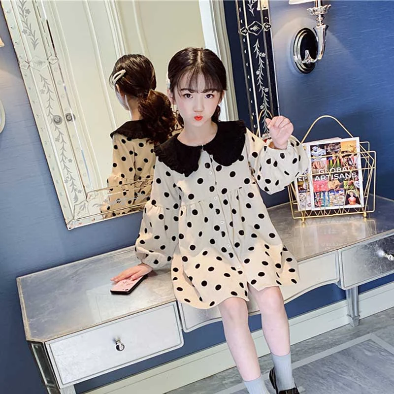 Новинка осени 2019 весенние модные детские платья для девочек платье принцессы с