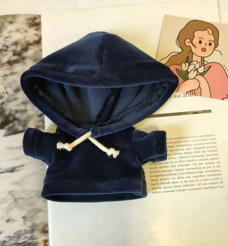 

[MYKPOP]KPOP Doll's Clothes &Accessoiress: Hooded Sweater for 20cm Dolls(without doll) KPOP Fans Collection SA21040803
