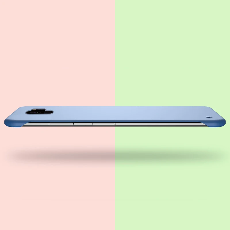 Ультра тонкие роскошные безрамочные Чехлы для samsung Galaxy S9 S10 Plus Note 10 9 S9 S10 Plus, жесткие Матовые чехлы без рамки, бампер