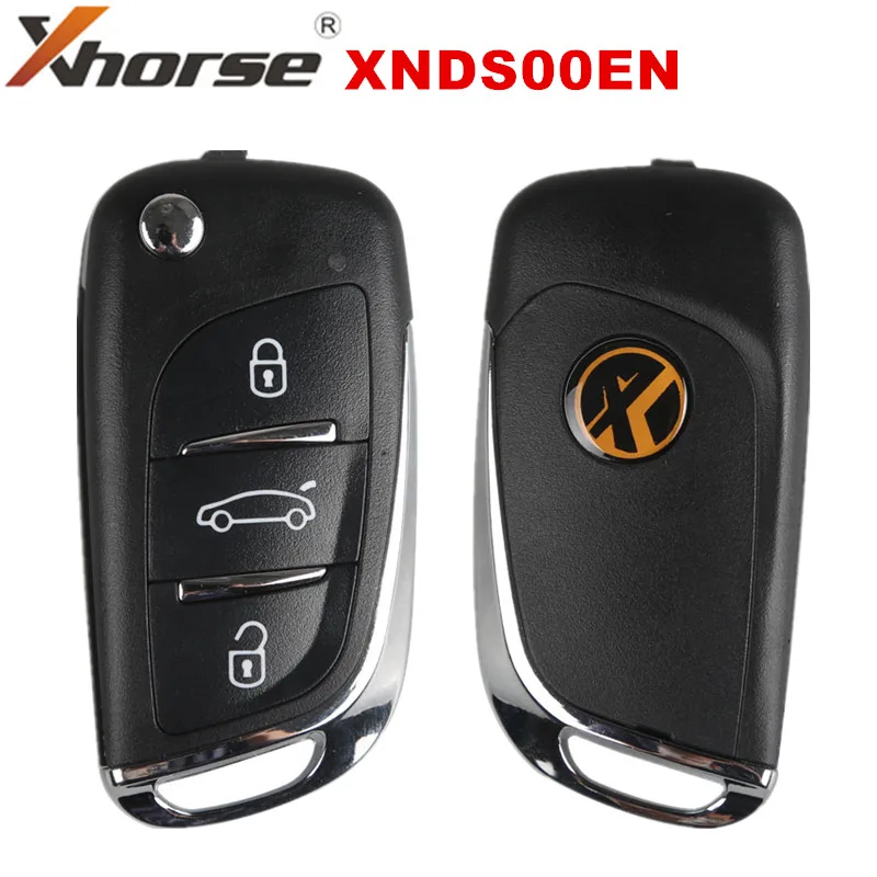 1 шт./лот XHORSE XNDS00EN DS стиль беспроводной универсальный дистанционный ключ 3 кнопки