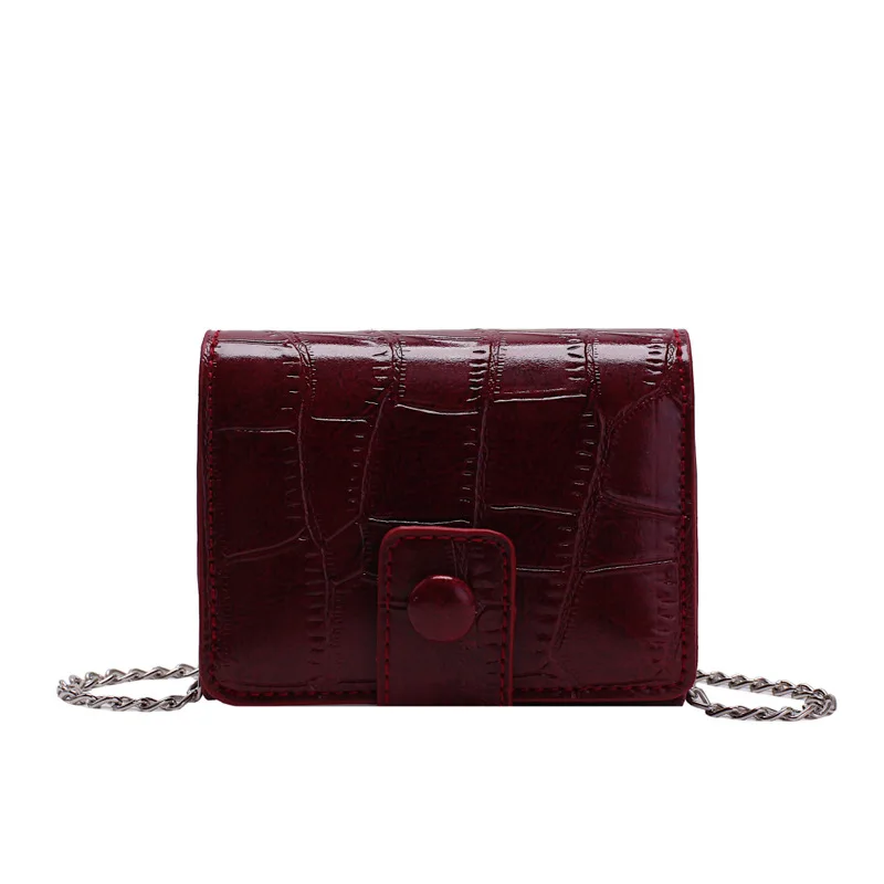 

Small Cosmetic Bag with Mirror Hand-Hold Lipstick Pack Simple Modern Women's Fashion Small Portable Portable Bag