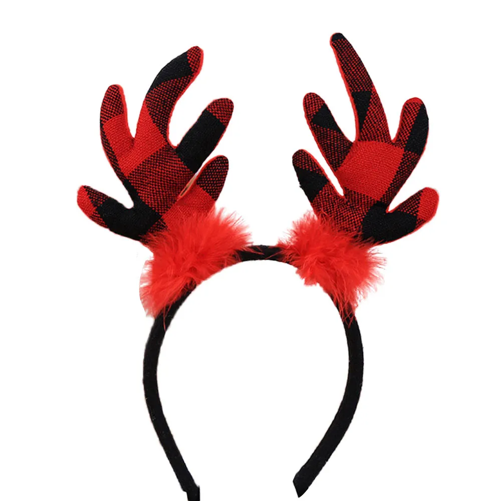 Детская Рождественская головная повязка Олень для девочек рождественские