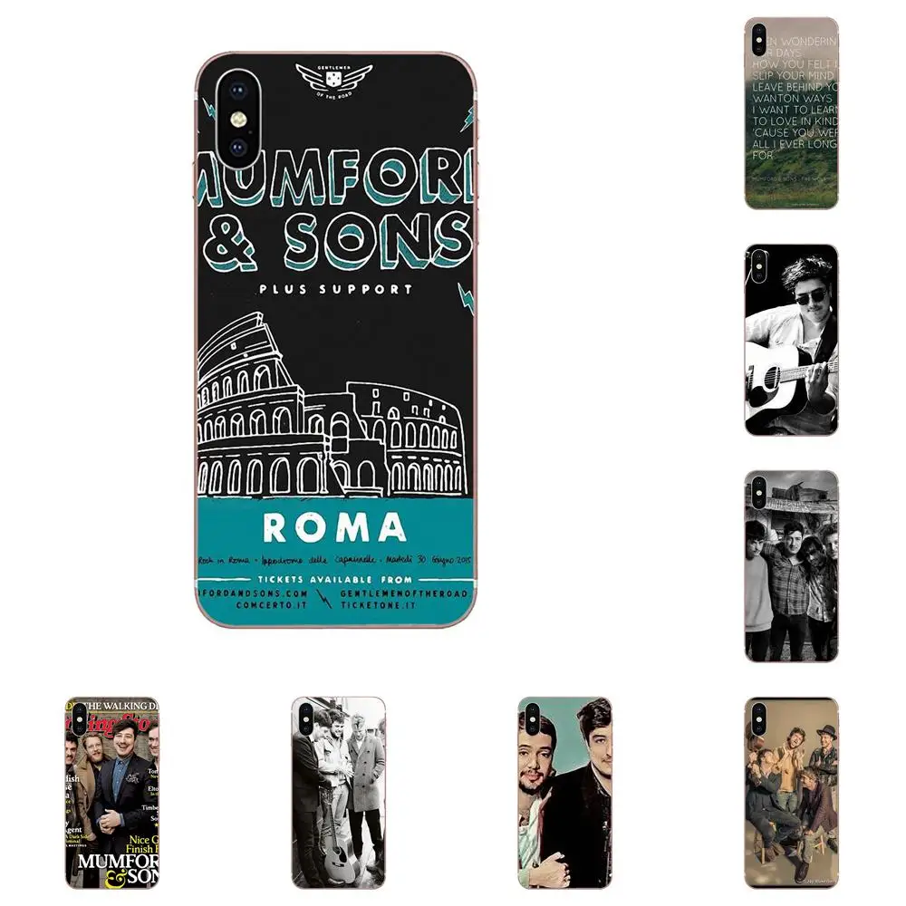 Прозрачная мягкая оболочка Mumford And Sons Rock Band для Huawei Honor 4C 5A 5C 5X6 6A 6X7 7A 7C 7X8 8C 8S 9 10 10i 20 20i