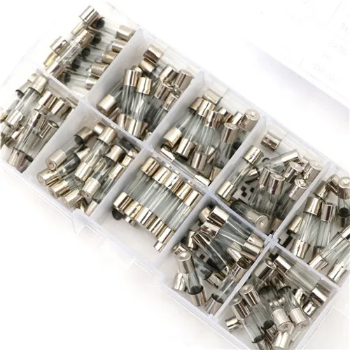 Керамический предохранитель 100 шт. 5 мм x 20 медленный выдув T 1A 2A 3A 4A 5A 6A 8A 10A 13A 15A