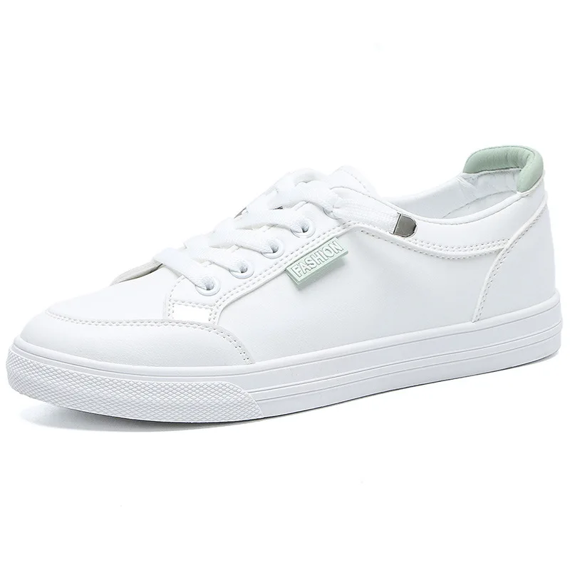 

White Shoes Women 2021 New Women Shoes Autumn Flat Bottom Casual Board Shoes Spring Single Shoes for Women Sneakers