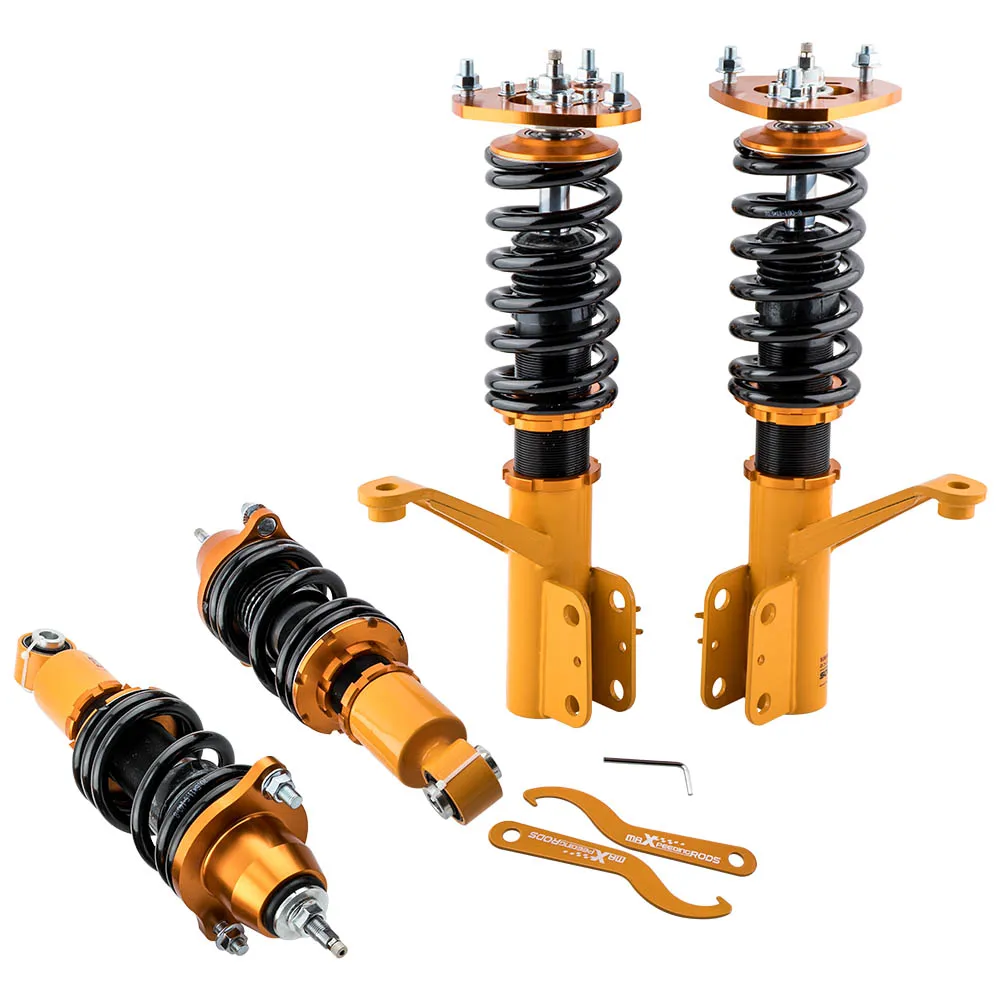 

Coilovers Set Kits for Honda Element 2003-2011 Adj. Damper Coil Spring Struts for SC Models 2007-2010 Front Spring Rate:10kg/mm