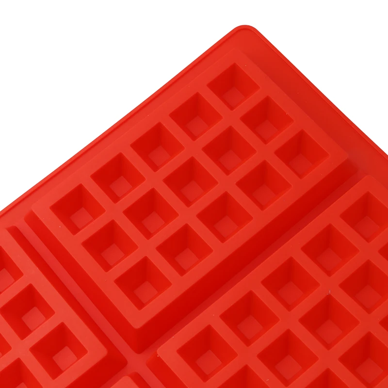 Силиконовая форма для вафель квадратной формы выпечки маффинов кастрюль