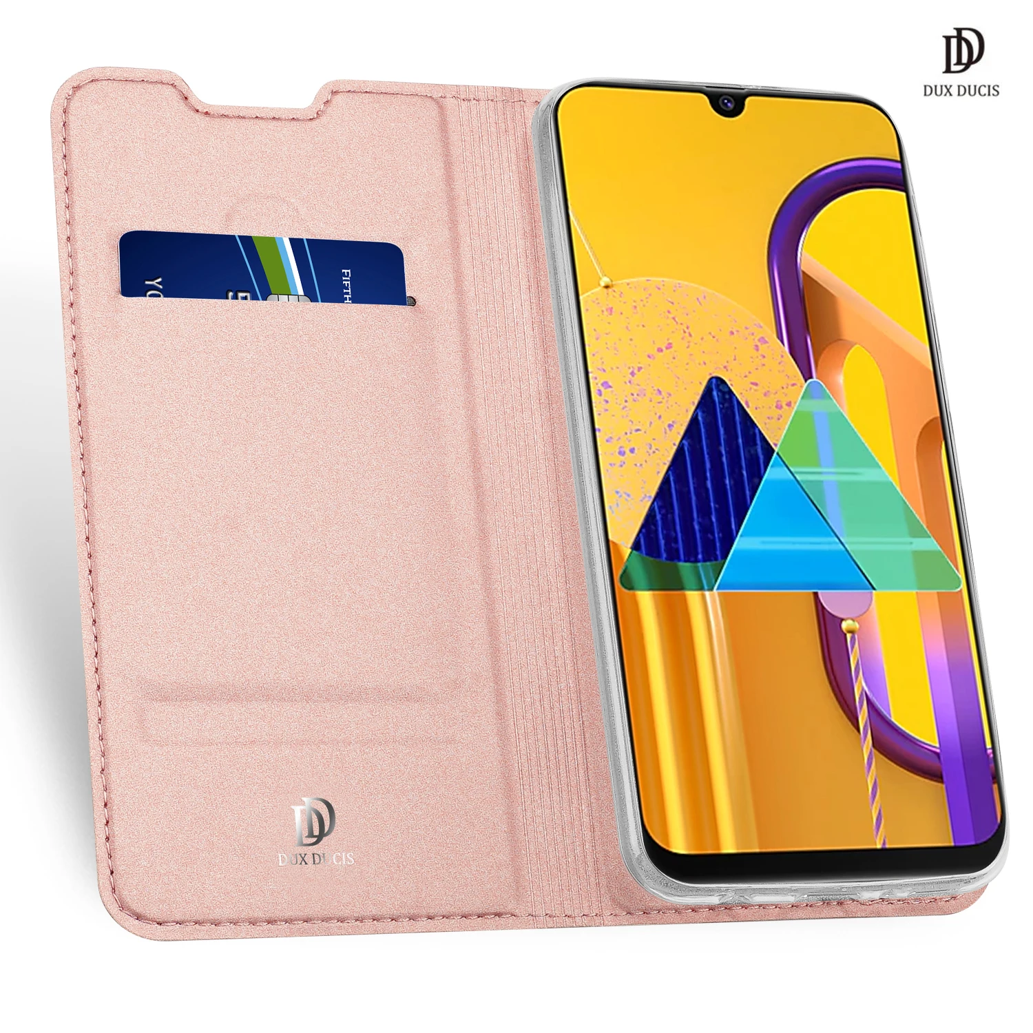 

For Samsung Galaxy M21 / M30s DUX DUCIS Skin Pro Series Flip Cover Luxury Leather Wallet Case Full Good Protection Steady Stand