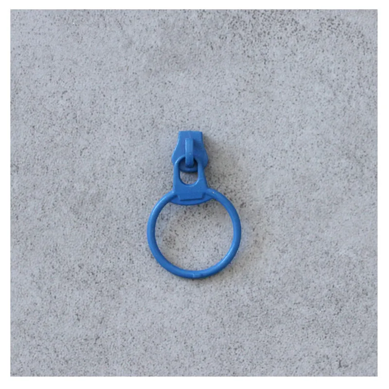 10 шт. полимерные застежки молнии тянуть кольцо карамельного цвета молния слайдер