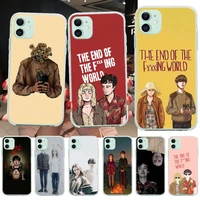 penghuwan end fing fxxxing world art phone case cover for iphone 11 pro xs max 8 7 6 6s plus x 5s se xr cover