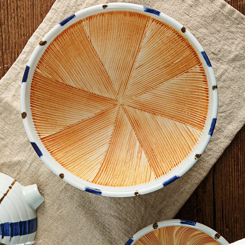 handmade traditional style ceramic mortar bowl mixing grinding bowl mill grinder kitchen tool gadget free global shipping