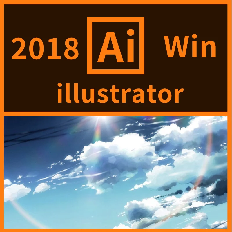 

Software Illustrator CC 2018 Vector Graphics Editing Software/ For Windows