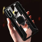 Противоударный бронированный чехол для Xiaomi Mi Redmi Note 8T 7 8 9 Pro Max Lite 9T 9 S Note 10 Pro 9 S, прозрачный чехол с кольцом-держателем для телефона