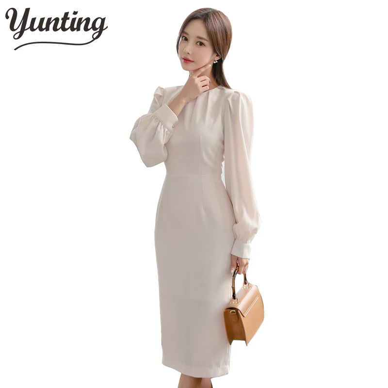 

Sexy Long Dress Women 2021 Autumn Nightclub Party Dresses New Slim Evening OL Vestidos