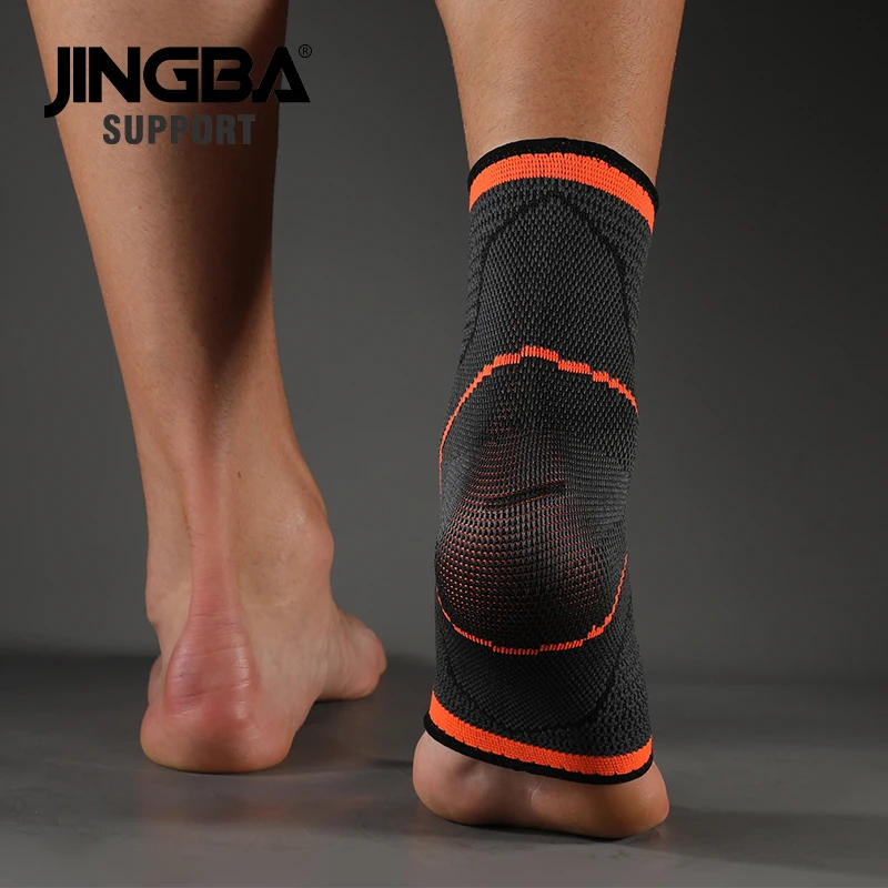 Поддержка JINGBA 1 шт. 3D компрессионная нейлоновая опора для лодыжки защита