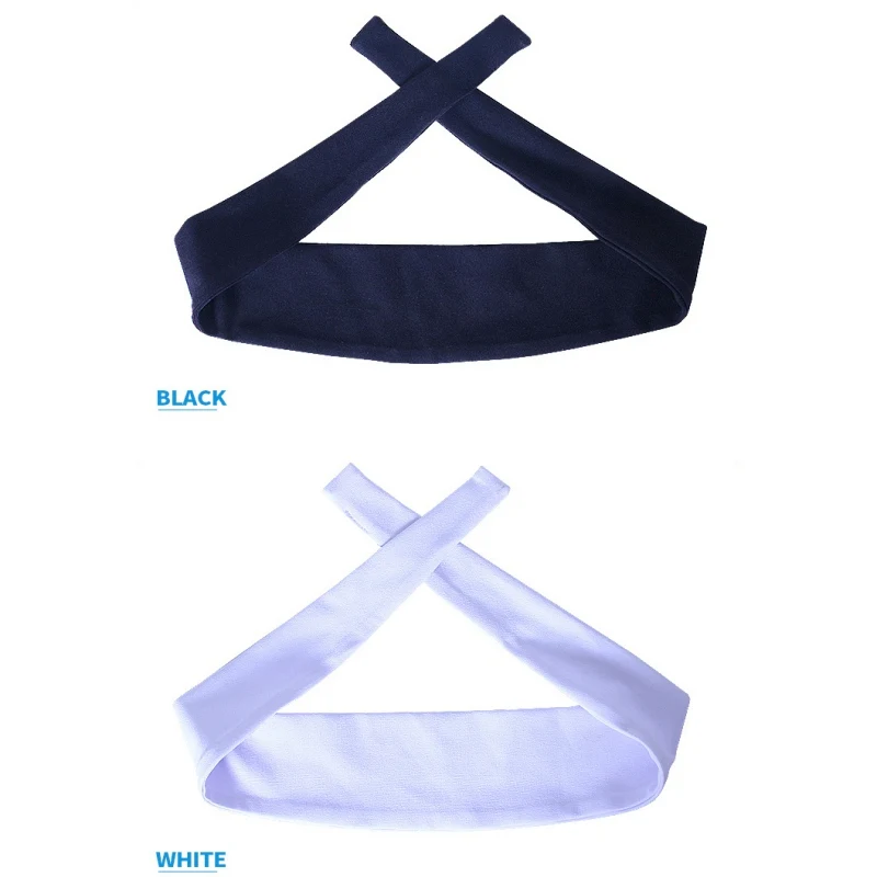 Мужские и женские эластичные головные повязки для йоги Беговая повязка спорта