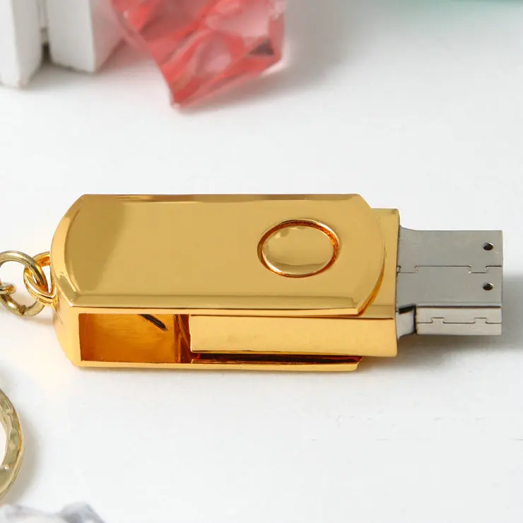 Флеш-накопитель водонепроницаемый USB флеш-накопитель 128 Гб 64 ГБ 32 ГБ Usb брелок USB флешка 16 ГБ 8 ГБ 4 ГБ флеш-накопитель индивидуальный логотип
