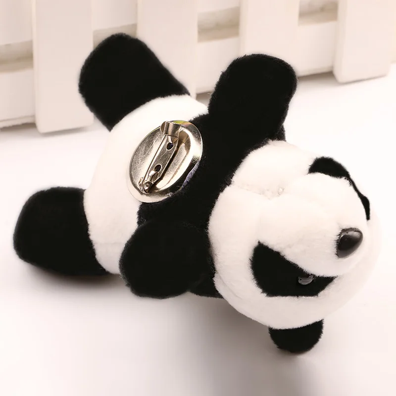 Cute Chinese Panda Shape Keychain Men Women Backpack Bag Pendant Plush Doll Couples Key Ring Gift Trinket Fashion Car Holder | Украшения и