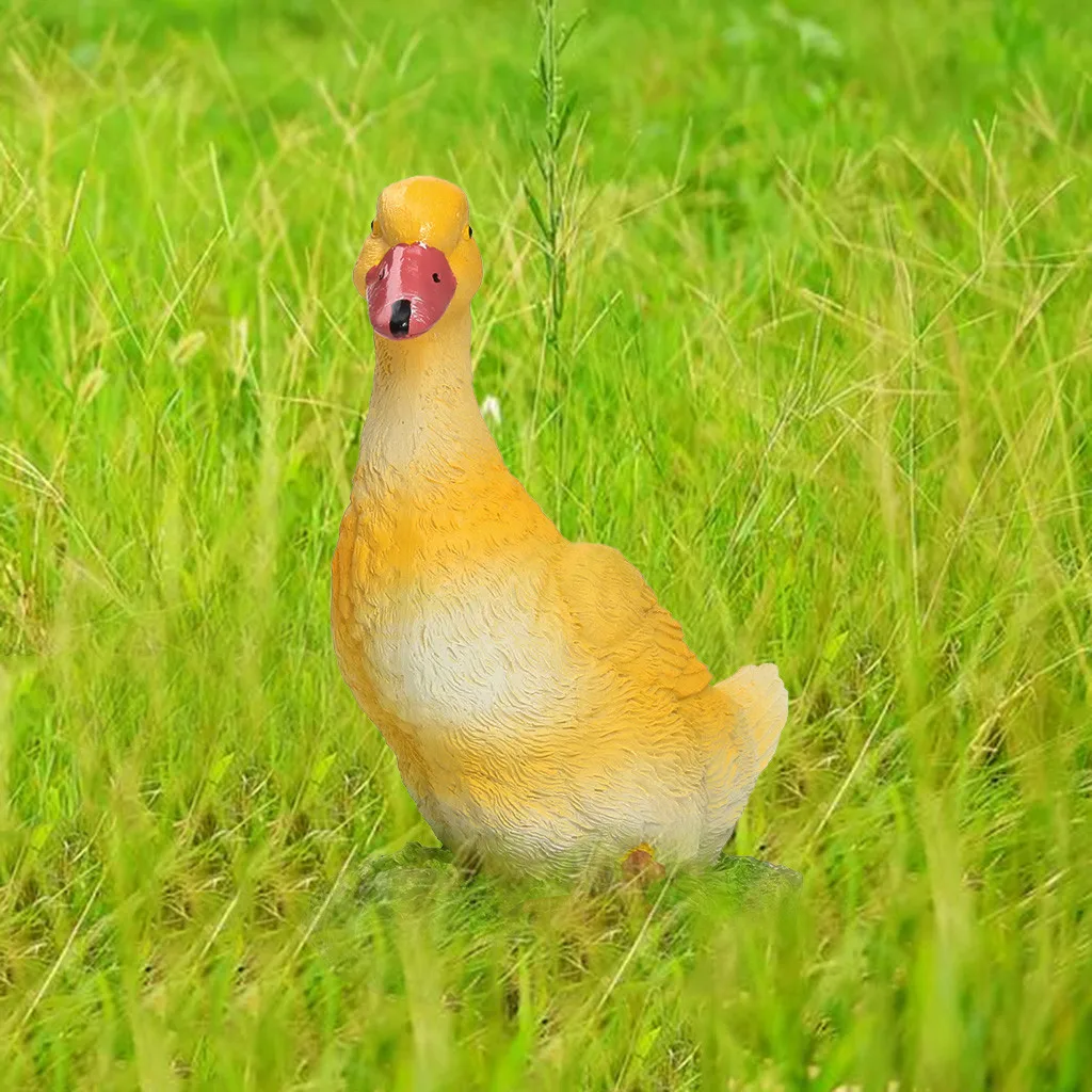 45 # маленькая статуя утки из смолы садовая скульптура для двора уличное искусство