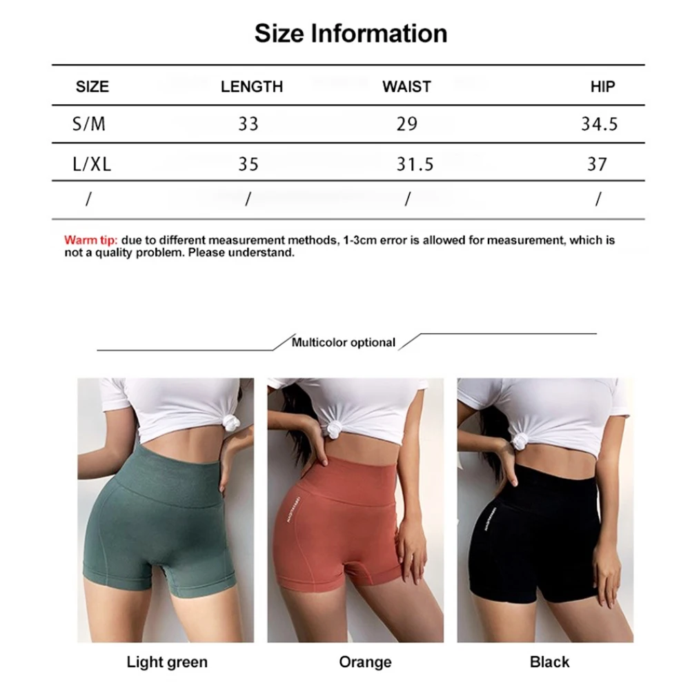 

LOOZYKIT High Waist Workout Shorts Vital Seamless Fitness Yoga Shorts Scrunch Butt Yoga Running Shorts Sport Women Gym Leggings