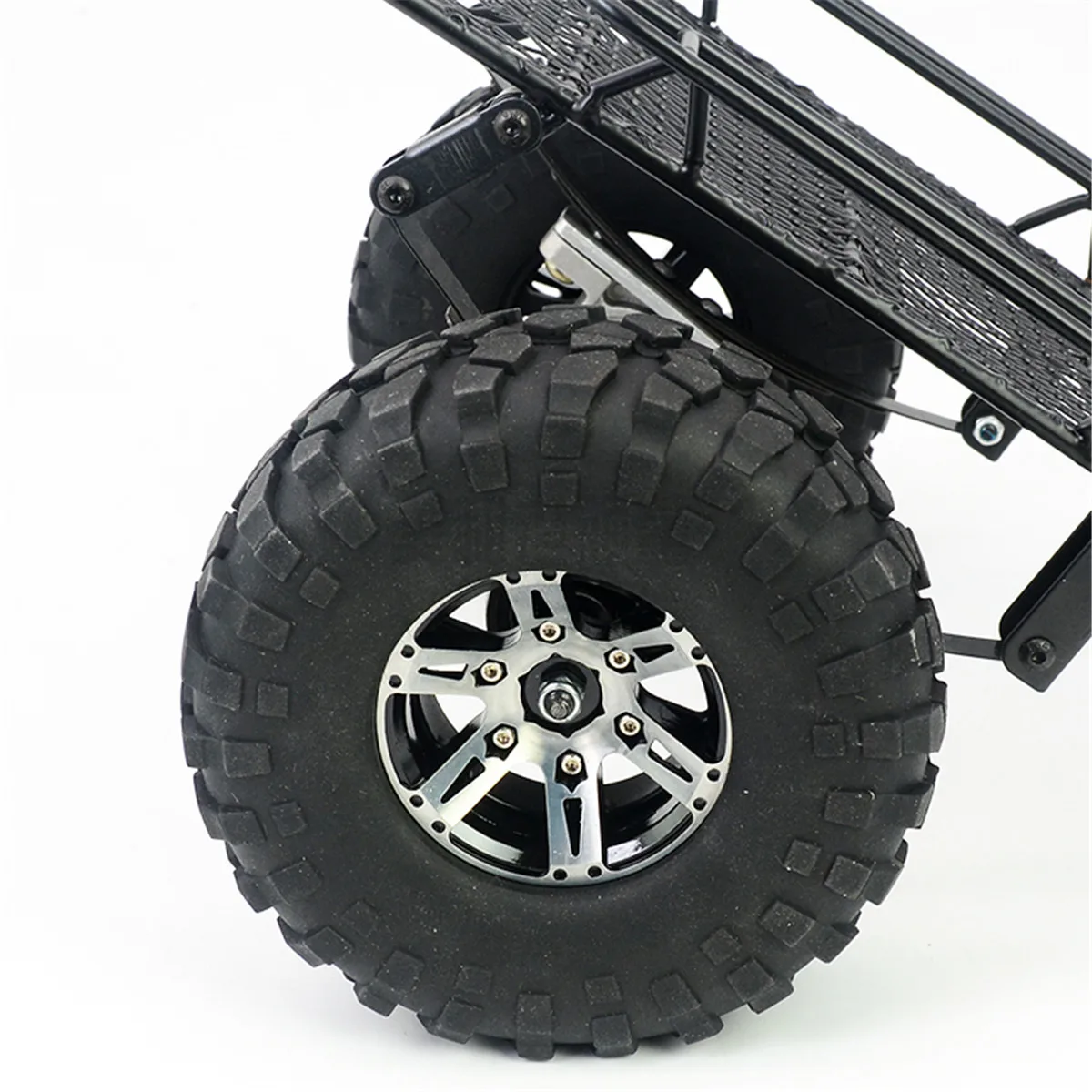 Фото Металлическая фоторамка с бункером модель для 1/10 Rock Crawler Truck Trail Радиоуправляемый Металлическая фоторамка с бункером модель для 1/10 Rock Crawler Truck Trail Радиоуправляемый