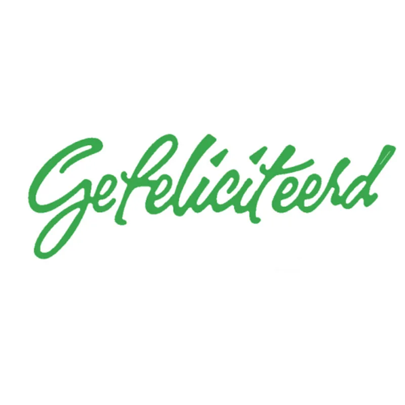 Gefeliciteerd голландский слово пресс формы для изготовления открыток Скрапбукинг