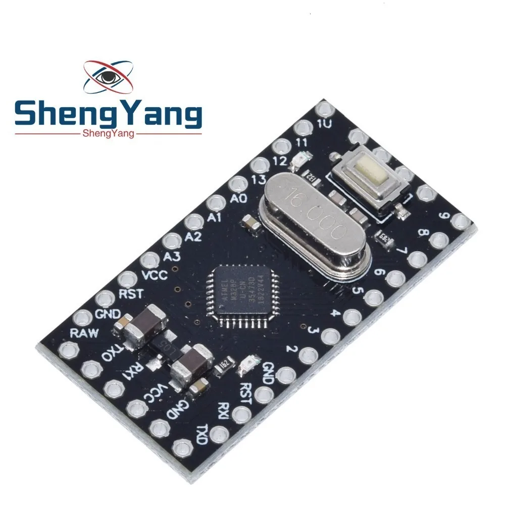 1 шт./лот ATMEGA328P Pro Mini 328 ATMEGA328 3,3 V/8 МГц 5 V/16 МГц для Arduino CP2102 PL2303 Ch340g FT2302RL драйвер