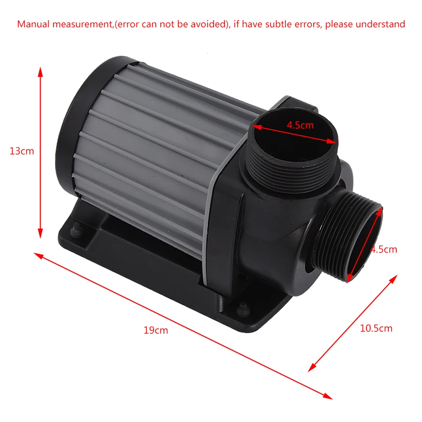Регулируемая внешняя коробка передач для аквариума управляемый водяной насос