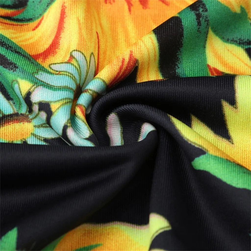 

2021 summer tight dress sleeveless print holiday party short mini dress ruffle sexy summer dress