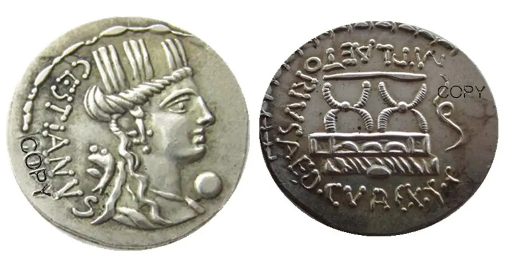 

RM(26) Roman Ancient Silver Plated Copy Coins
