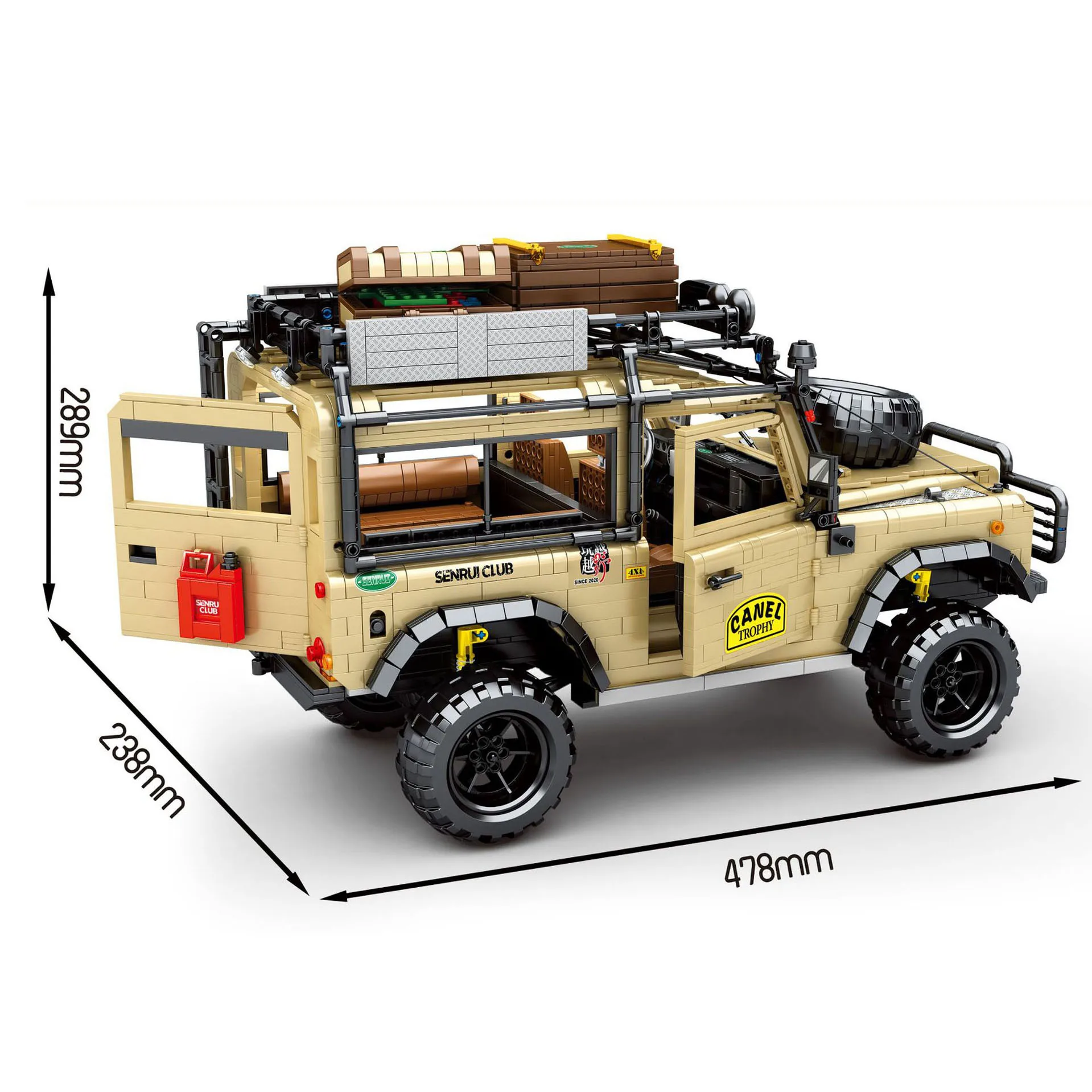 

MOC Techincal Rover 4631 . 8883 DIY