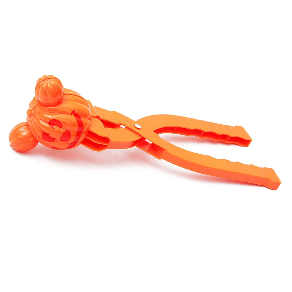 

Pumpkin Shaped Snowball Maker Clip Winter Plastic Outdoor Sand Snow Ball Mold Play Snow Tools Funny Snowball Fight Sports Toys