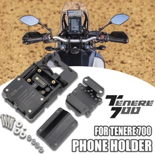 Motorcycle Accessories Mobile Phone Holder GPS Tablet Phone Holder Mobile Navigation Holder USB For Yamaha Tenere 700 Tenere 700