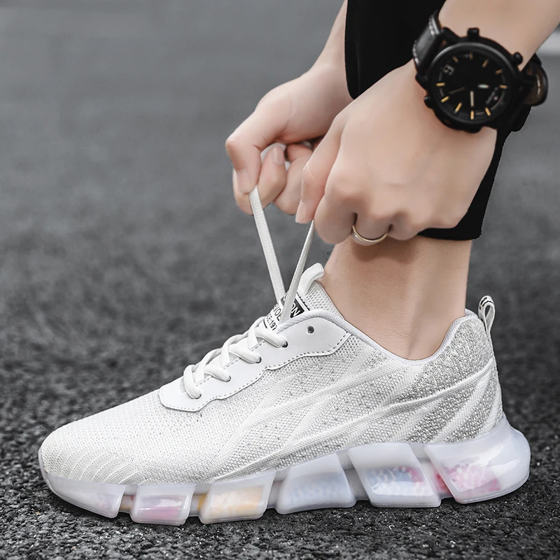 

Mens Causal Shoes Sneakers Streetwear Shoes Male Fashion Men Casual Brand Mesh Breathable Slip On Stylish Lightweight Summer Red