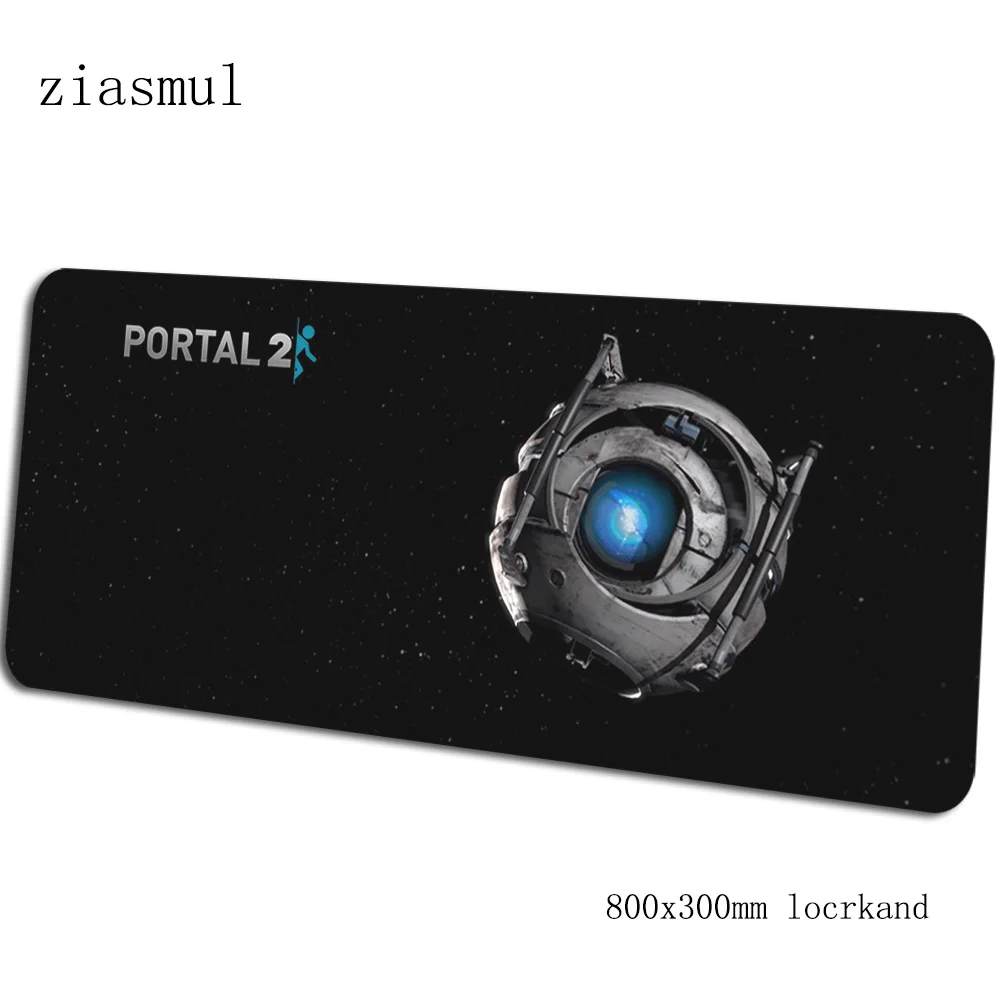 Portal 2 padmouse 80x30 см игровой коврик для мыши красивый большой коврик для мыши геймерский компьютерный стол властный коврик notbook mousemat pc - Цвет: pattern 3