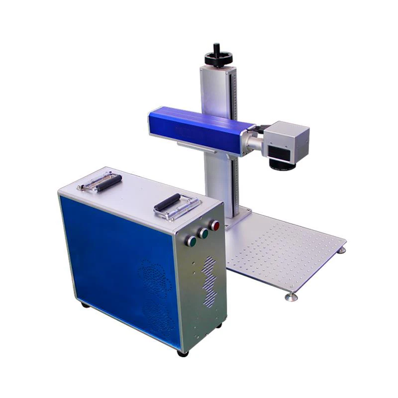 Бесплатная доставка 20 Вт разделенная волоконная Лазерная металлическая