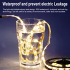 Светодиодная лента, 2835SMD, водонепроницаемая, 5 В, гибкая, 1 м, 2 м, 3 м, 4 м, 5 м