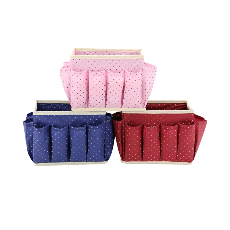 Нетканый тканевый ящик для хранения офиса складной офисный органайзер модные